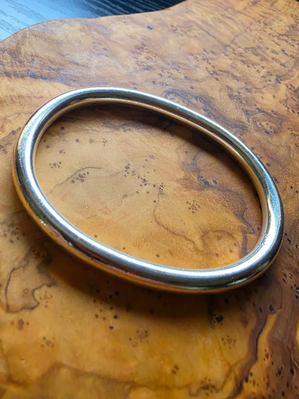 Sterling High-polish Bangle